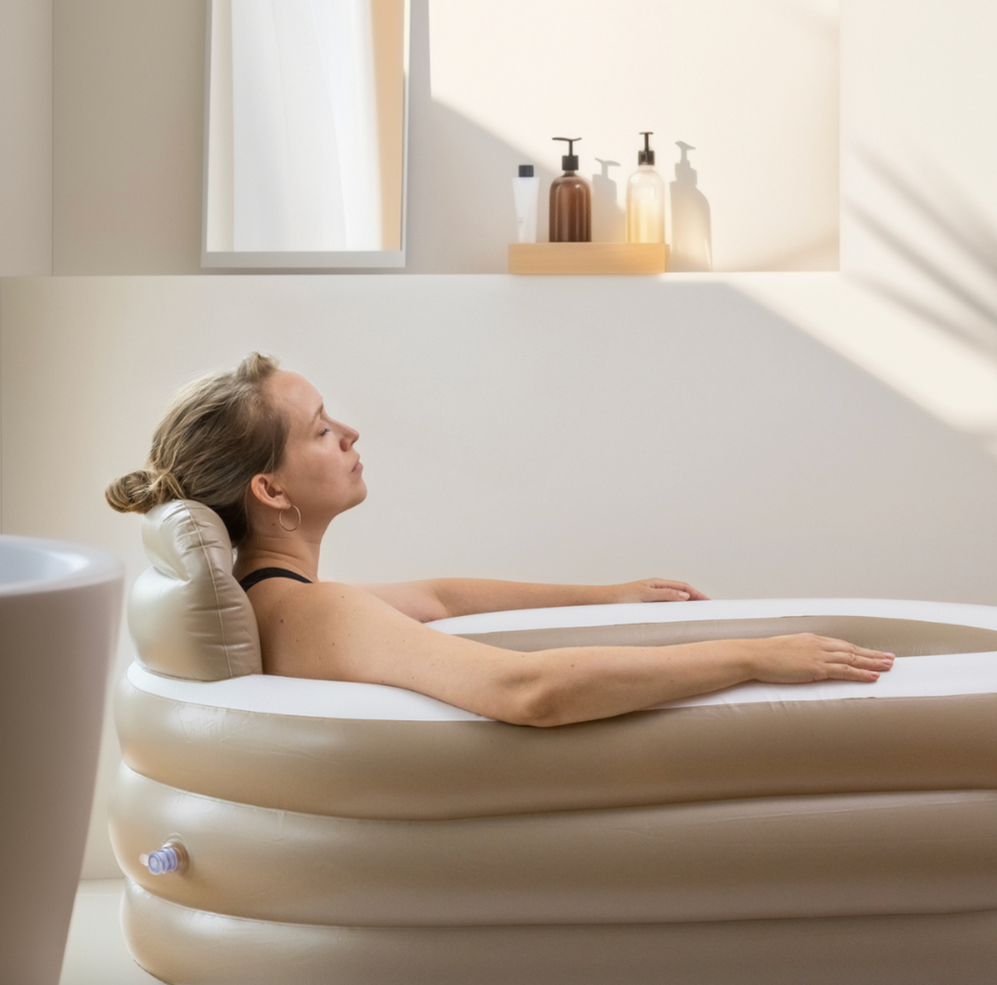 Aufblasbare Badewanne