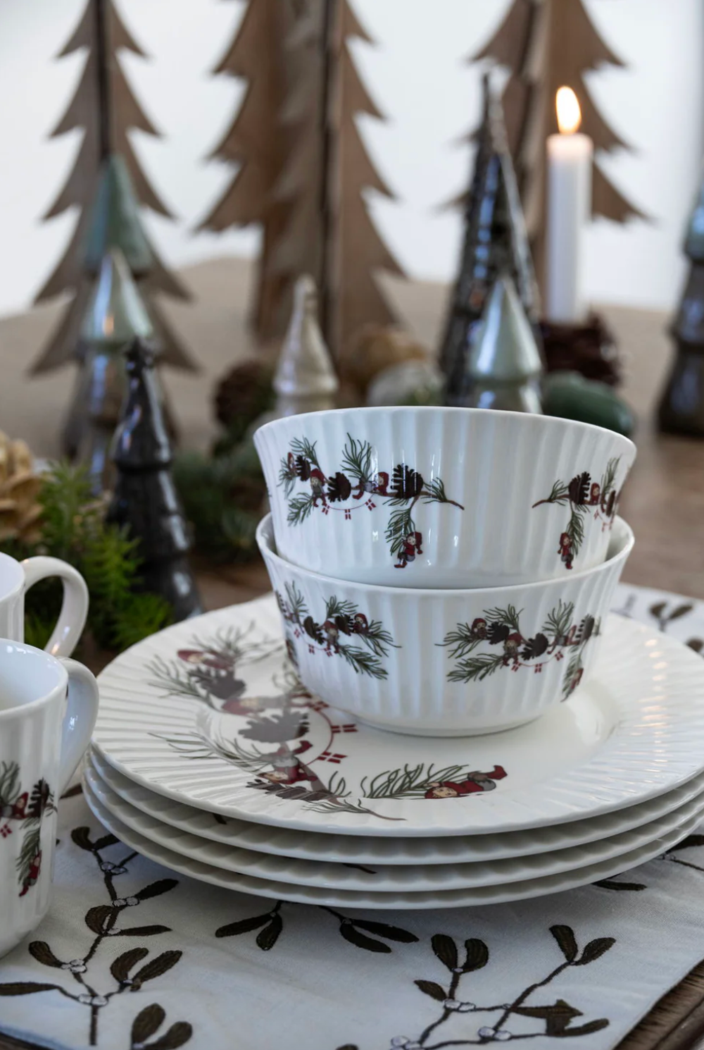 Weihnachtsteller - Set mit 2 Stück.