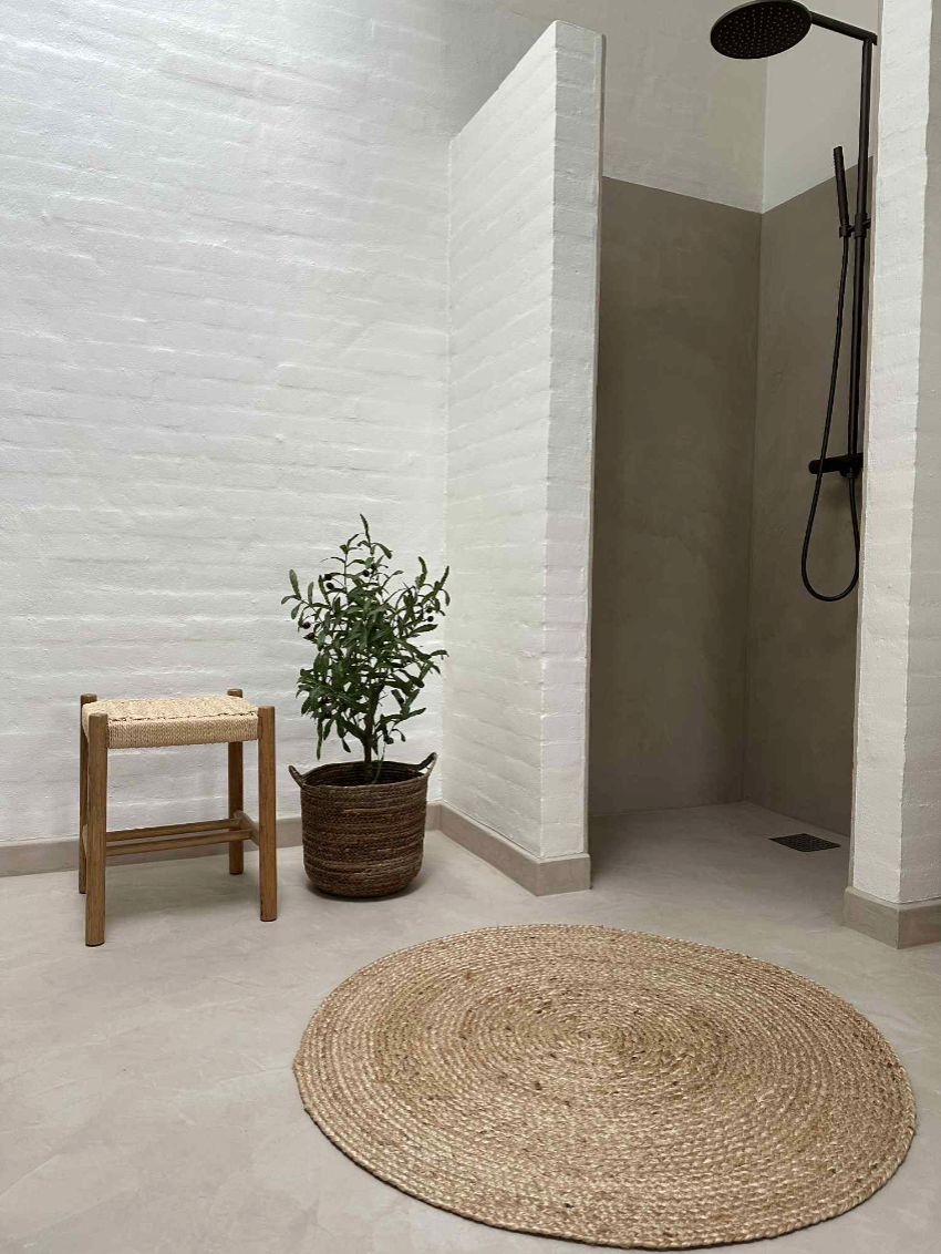 Jute-Teppich - 90cm