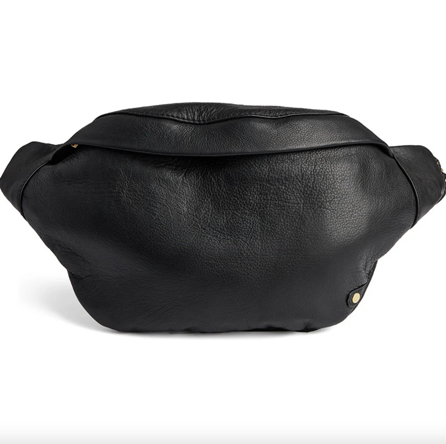 Gürteltasche mit goldener Kette am Riemen