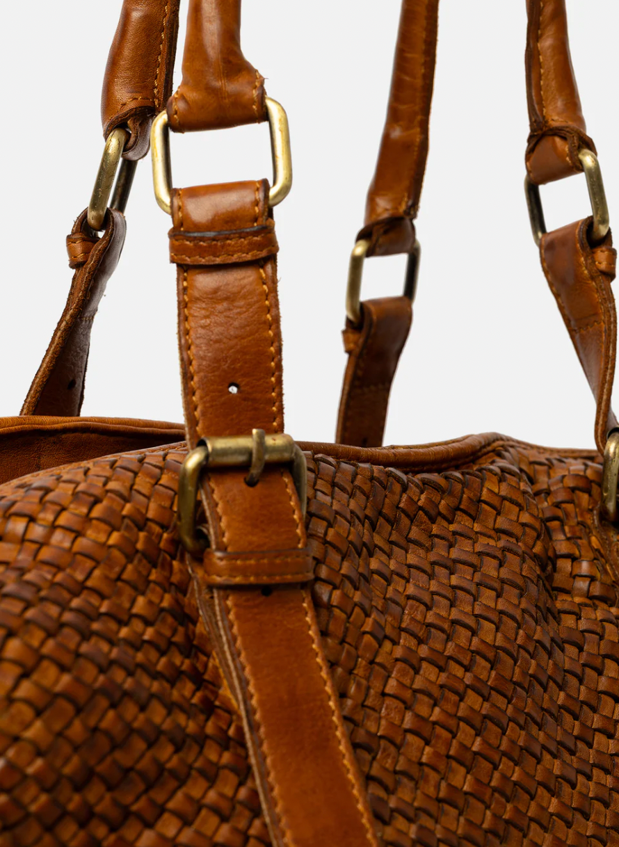 Schultertasche Minea - Cognac