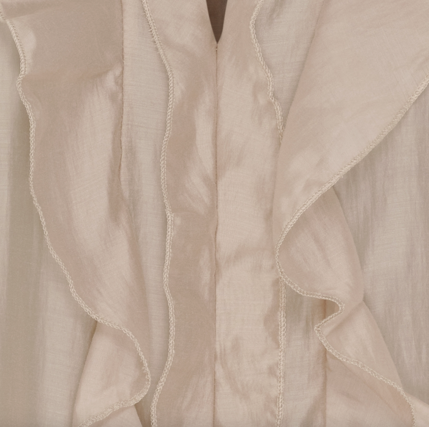 Hemdbluse - Naira Moro beige