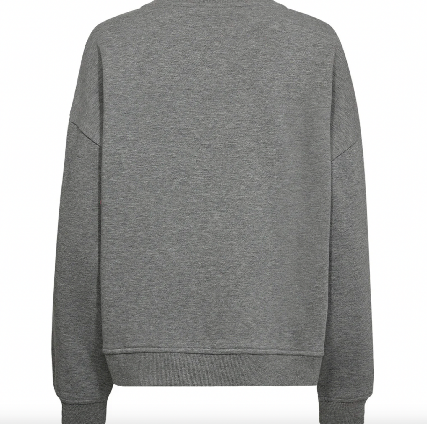 Sweatshirt Oversize - Grau Melange