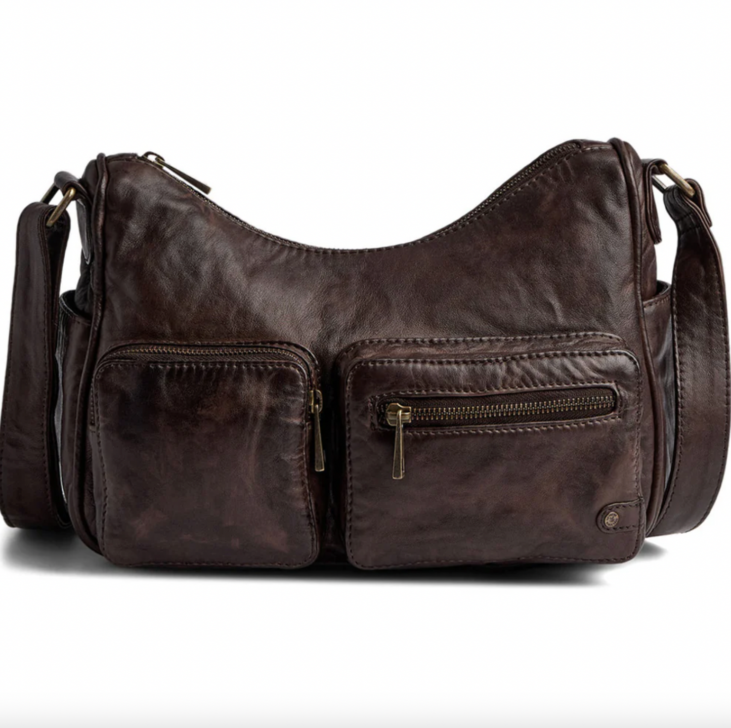 Schultertasche Sienna - Winter brown