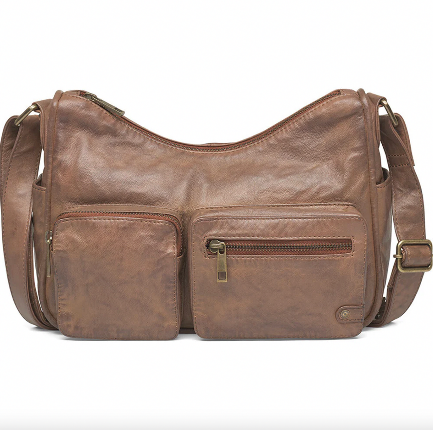 Schultertasche Sienna - Chestnut