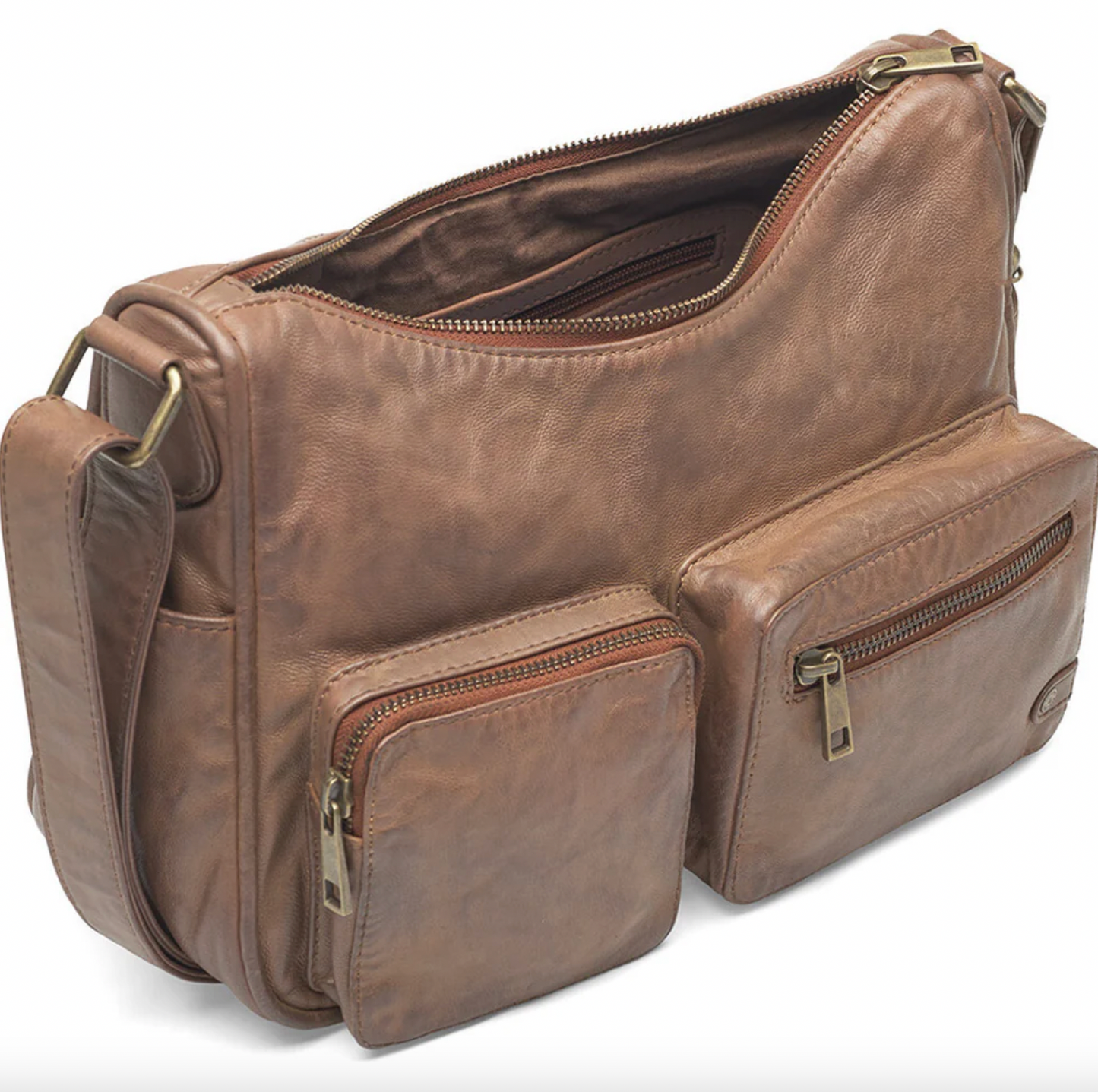 Schultertasche Sienna - Chestnut