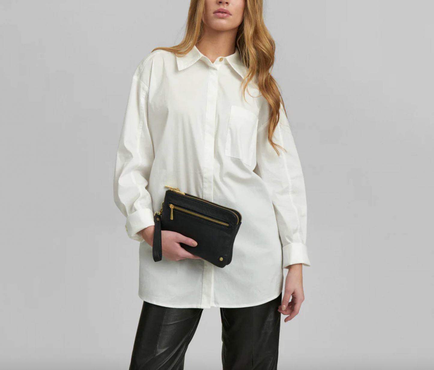 Clutch Selma - Schwarz / Gold