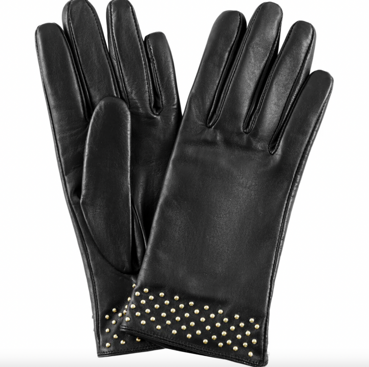 Lederhandschuhe mit Mikronieten