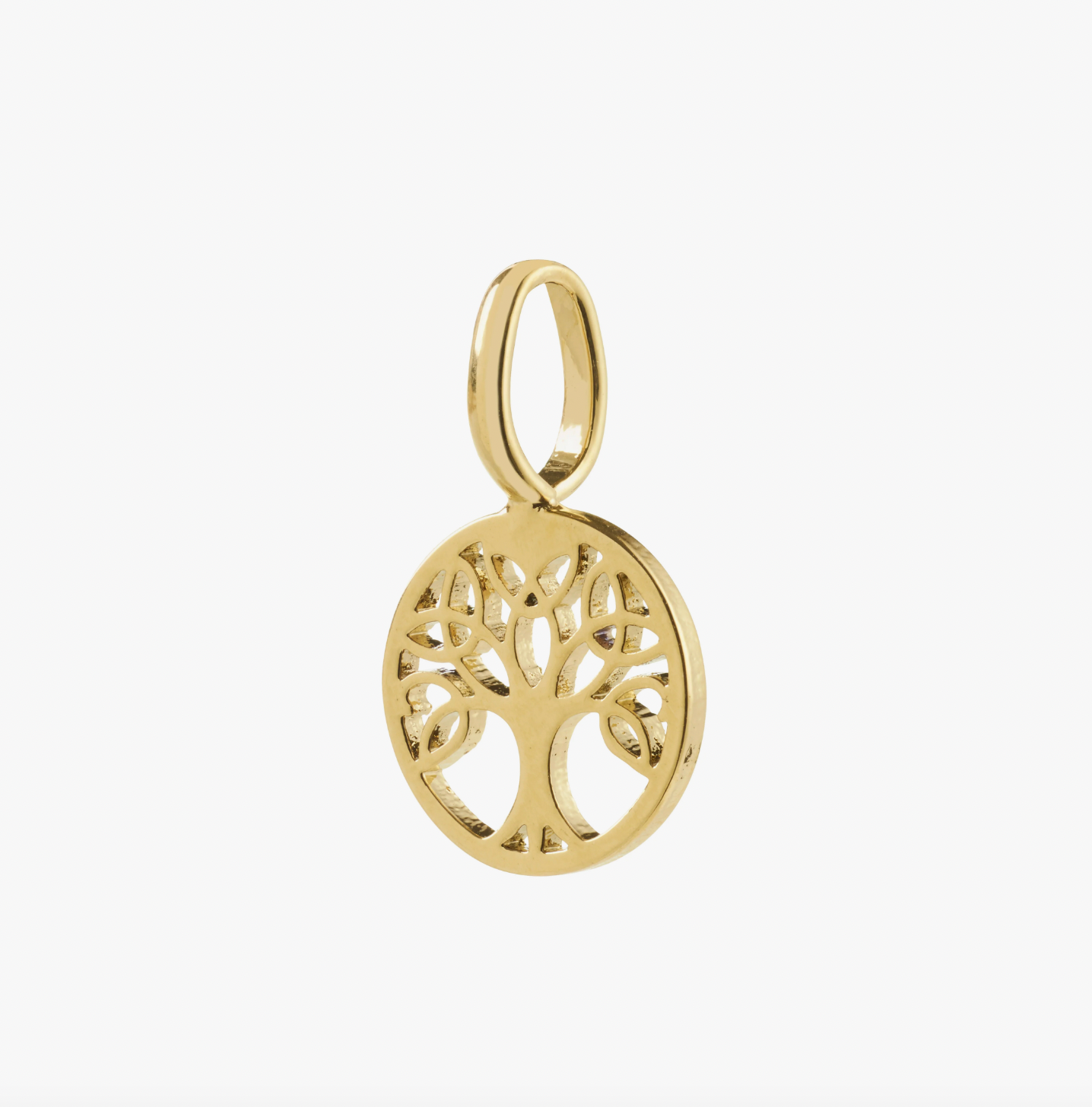 CHARM mini Lebensbaum-Anhänger - Vergoldet