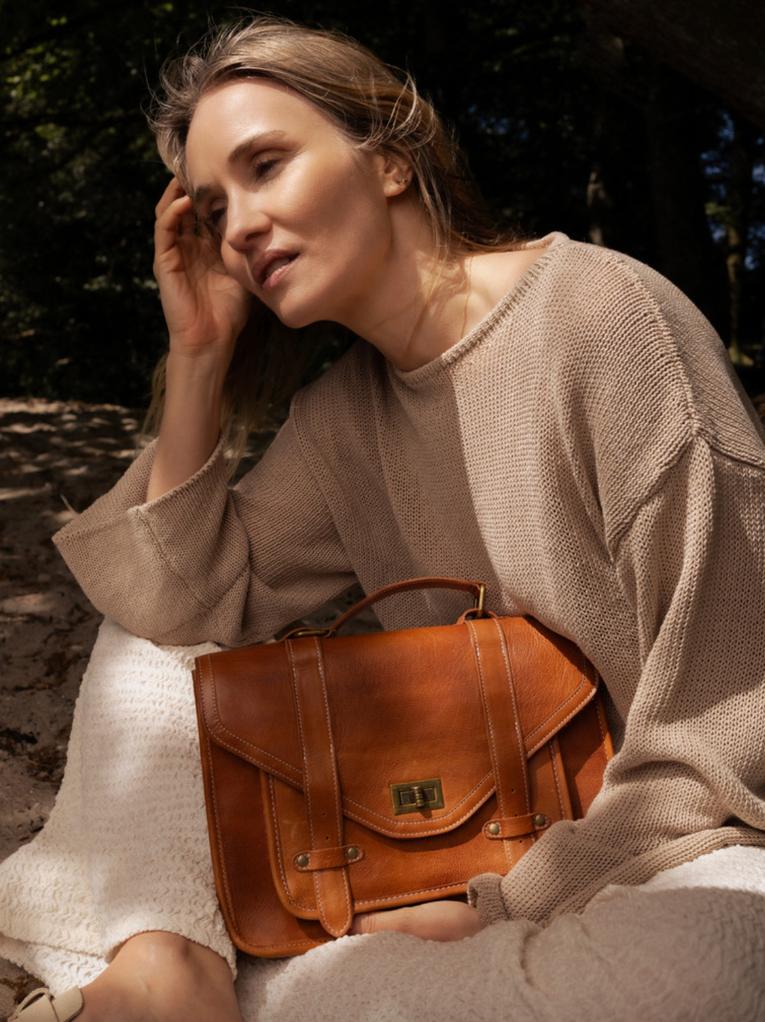 Tasche Hallie – Cognac