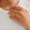 Ring JENNINGS vergoldet