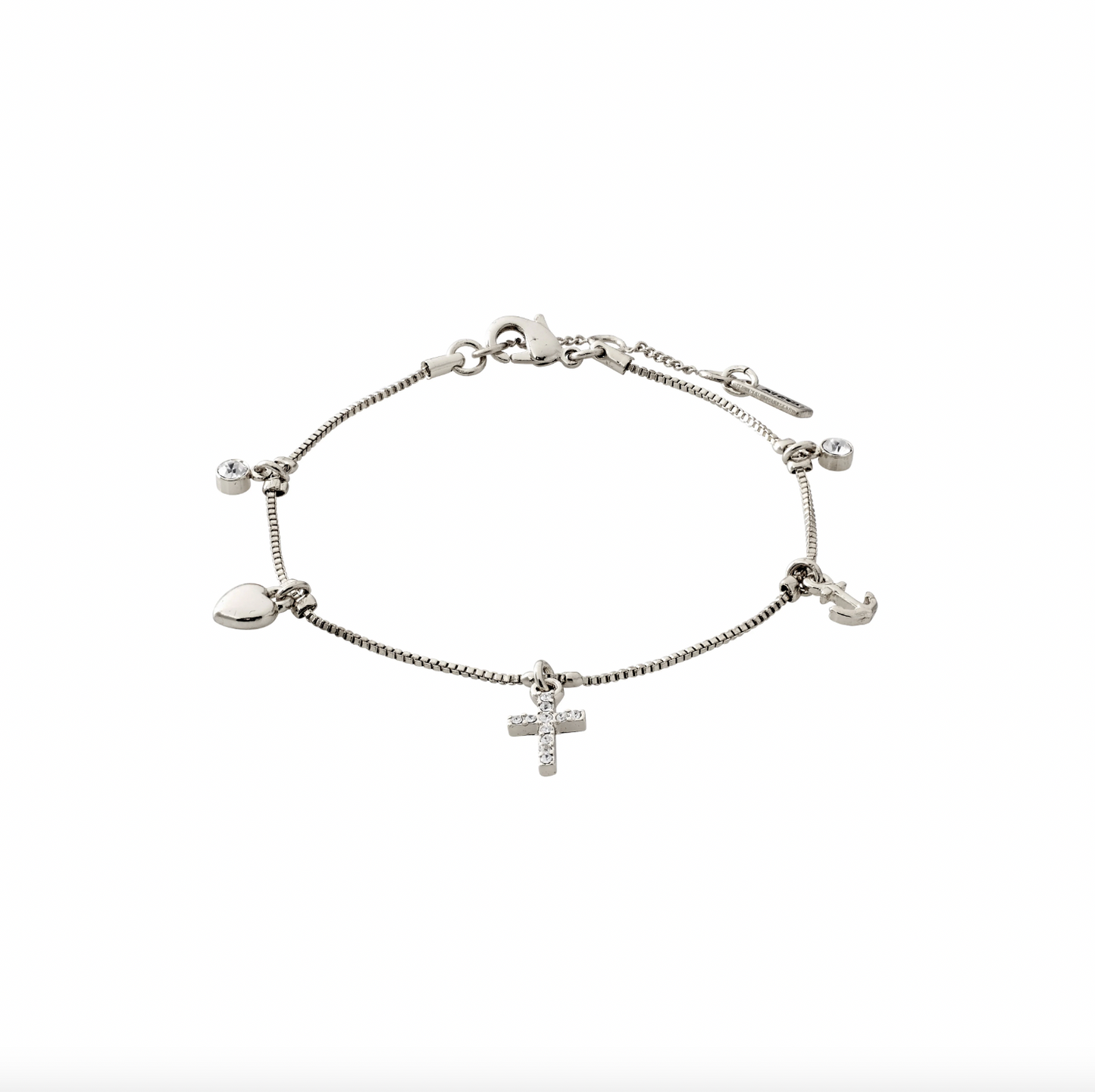Silberplattiertes Armband