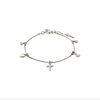 Silberplattiertes Armband