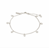 Armband mit Herzen - Versilbert