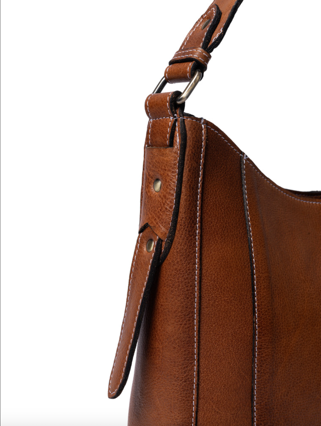 Schultertasche Neri Small - Walnuss