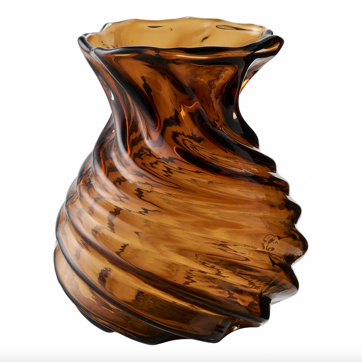 Vase - mundgeblasenes Glas