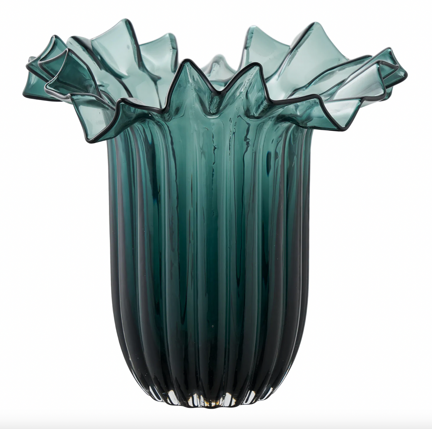 Vase - Mundgeblasenes Glas