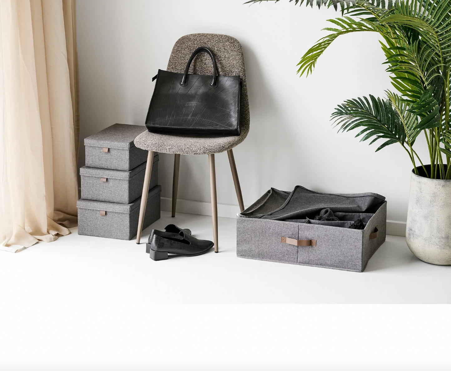 Aufbewahrungsbox RONJA mit Fächern
