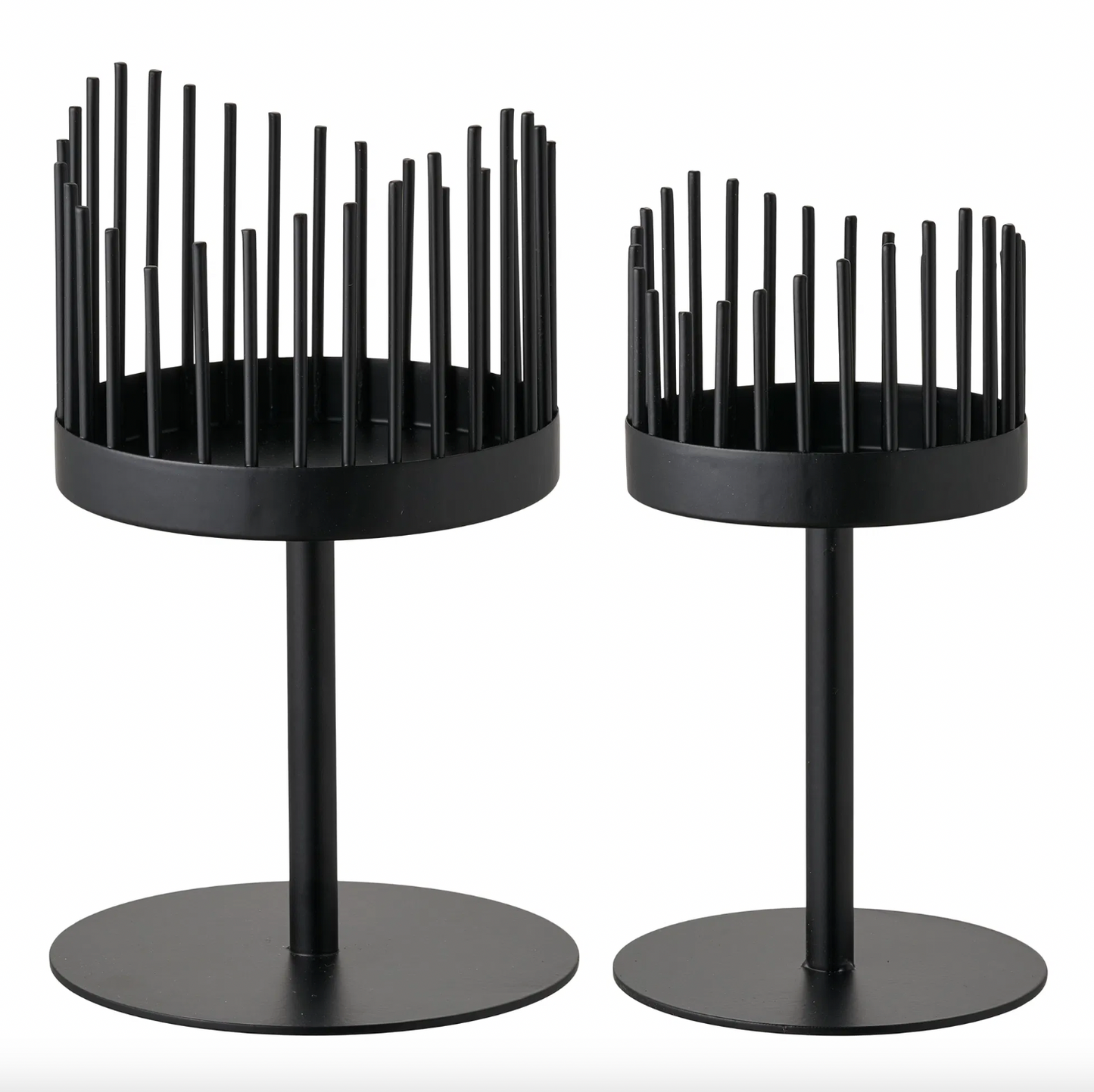 Kerzenhalter für Stumpenkerzen - Set mit 2 Stk.