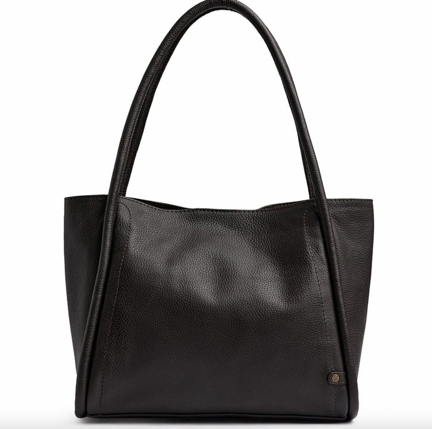 Schultertasche Dunkelbraun