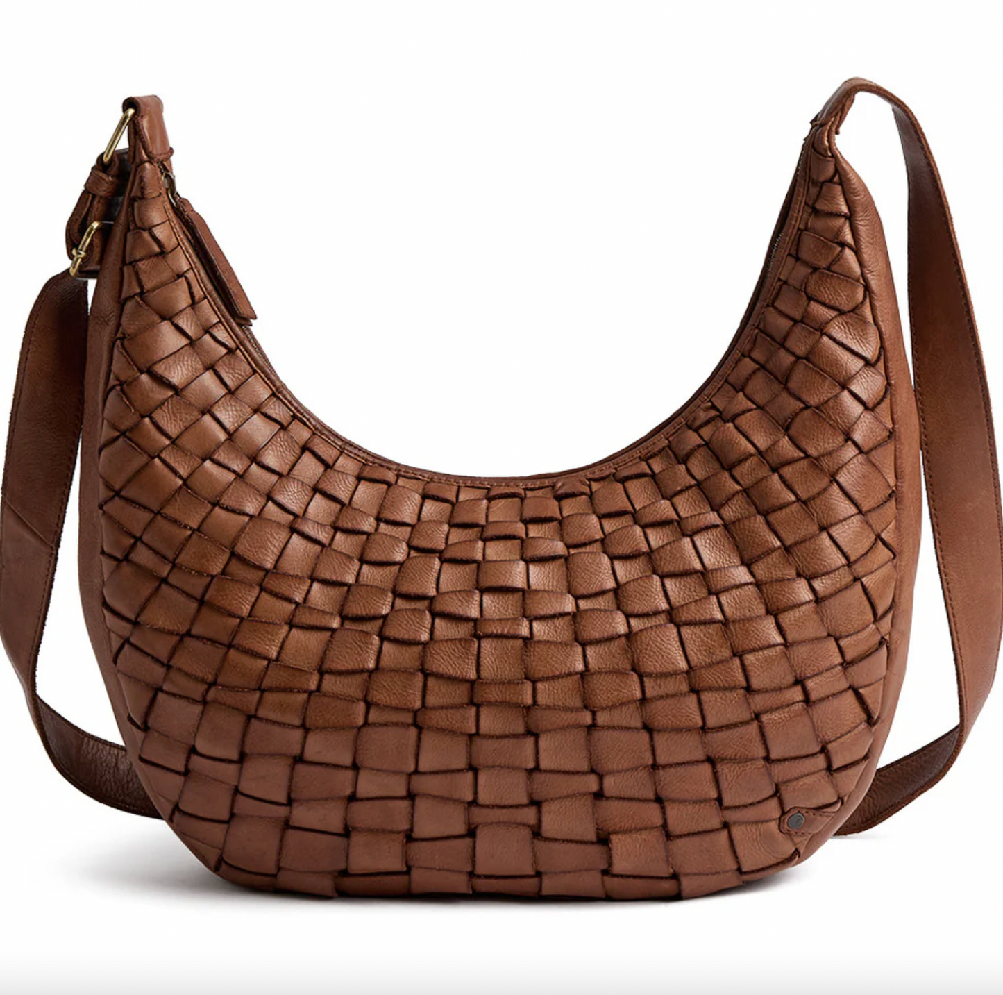 Warsaw Schultertasche - Vintage Cognac