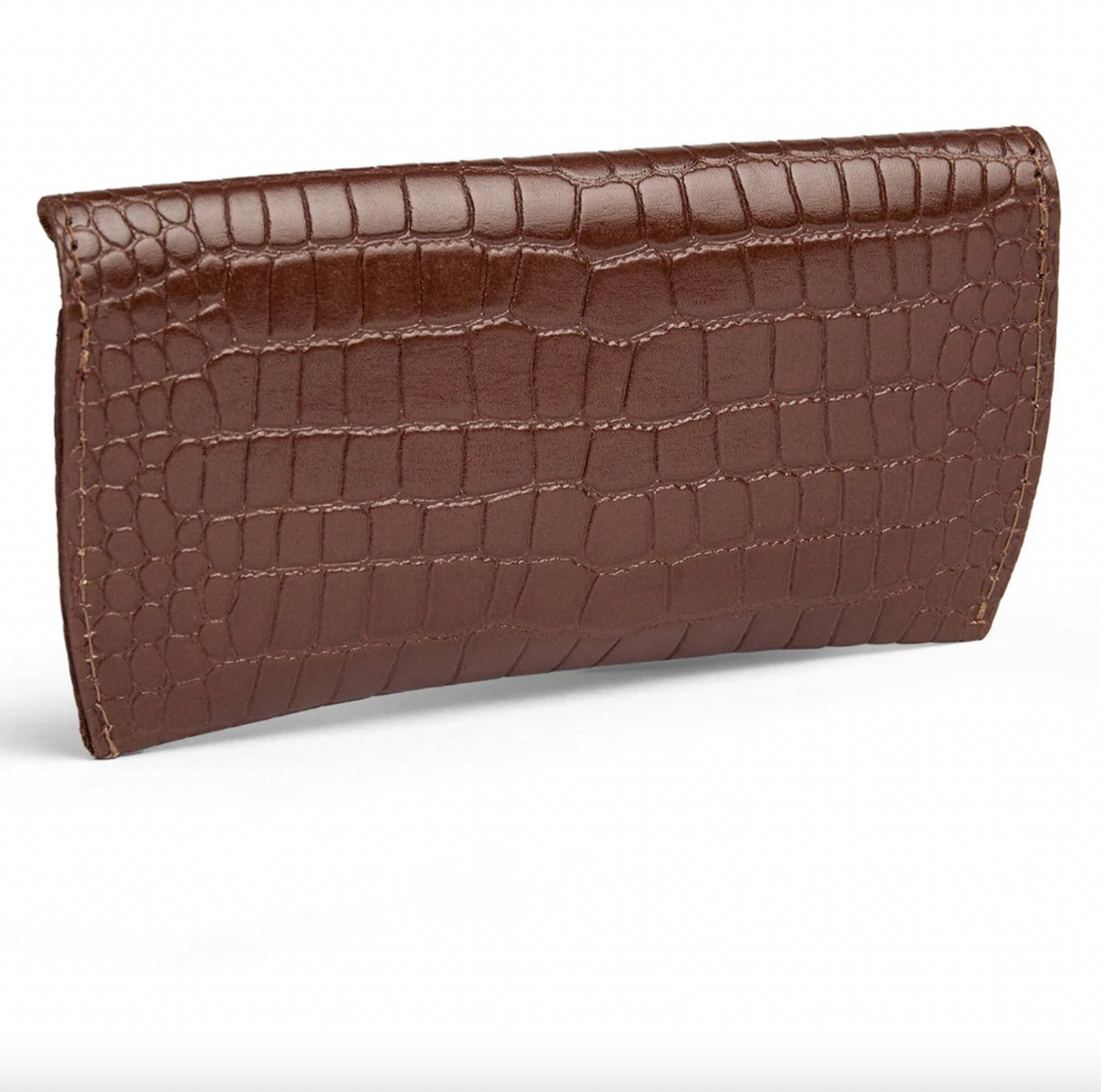 Sonnenbrillenetui Croco-Leder