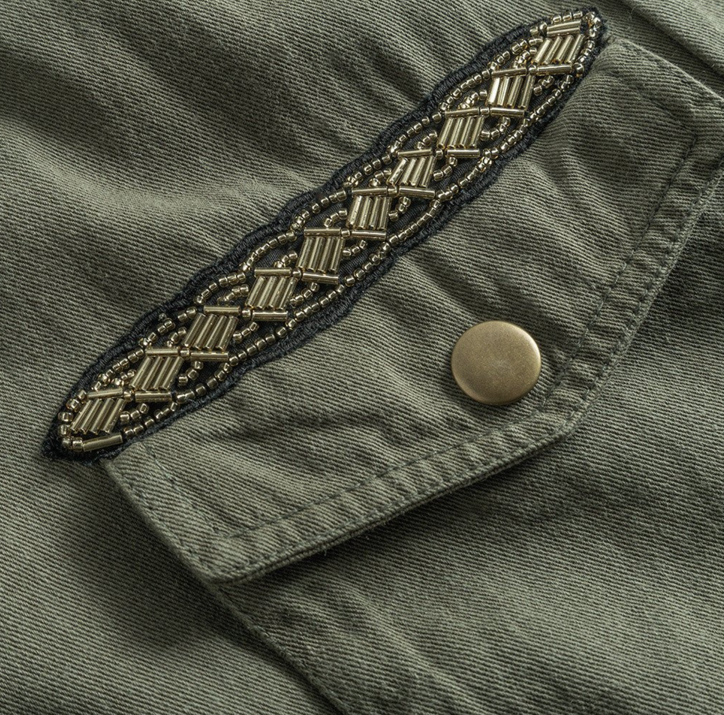 Cargo-Jacke - Khaki