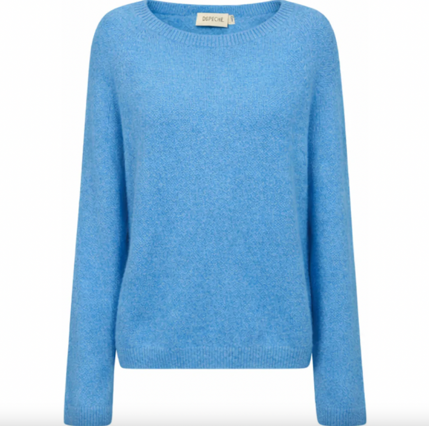 Alpacha Strick Depeche - Jeans Blue