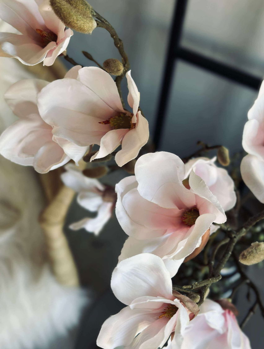 Magnolienzweig - Pink 52cm
