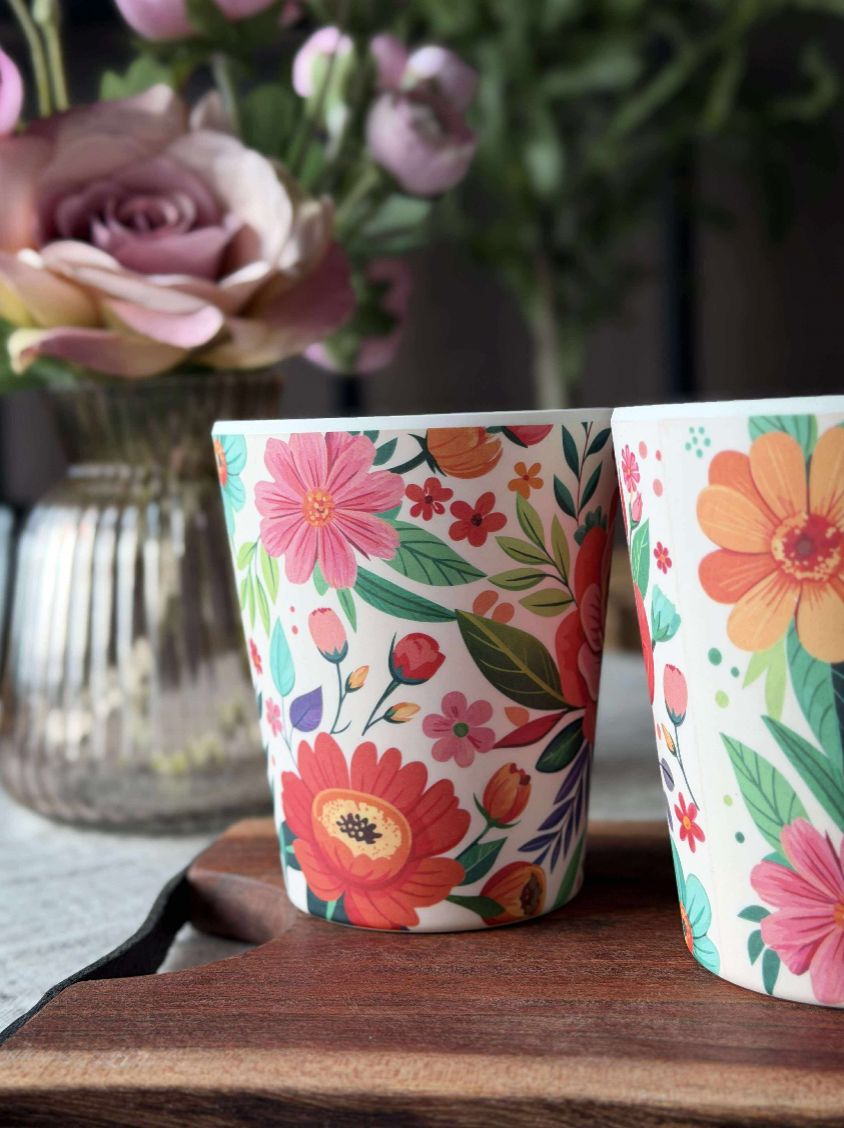 Tasse Flower Melamin