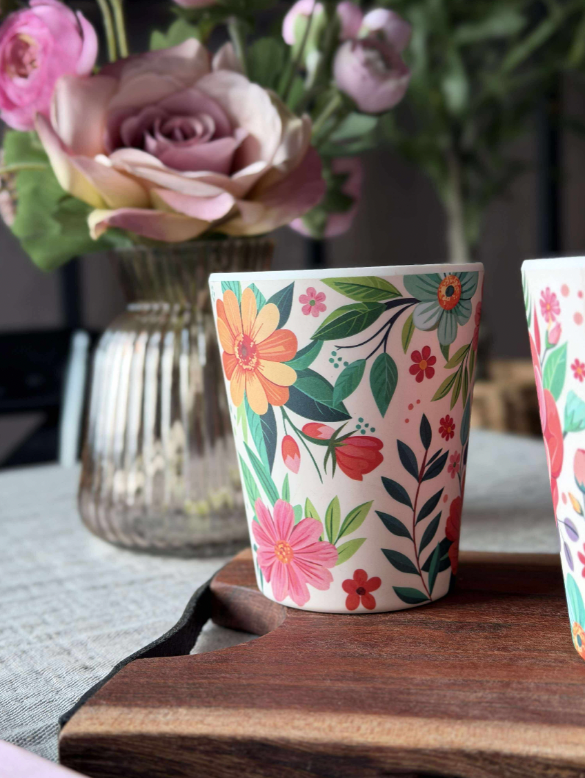 Tasse Flower Melamin
