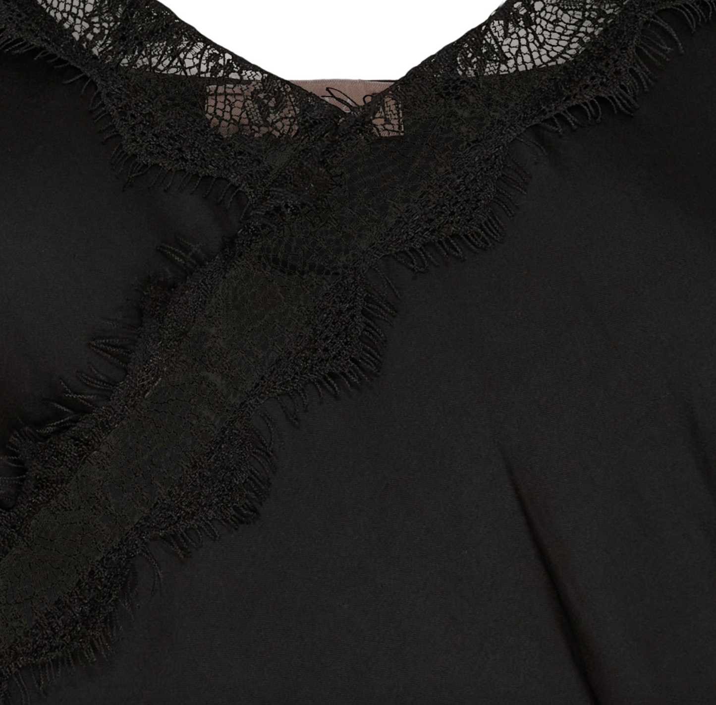 Asymmetrisches Top - Black