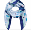 Schal blue