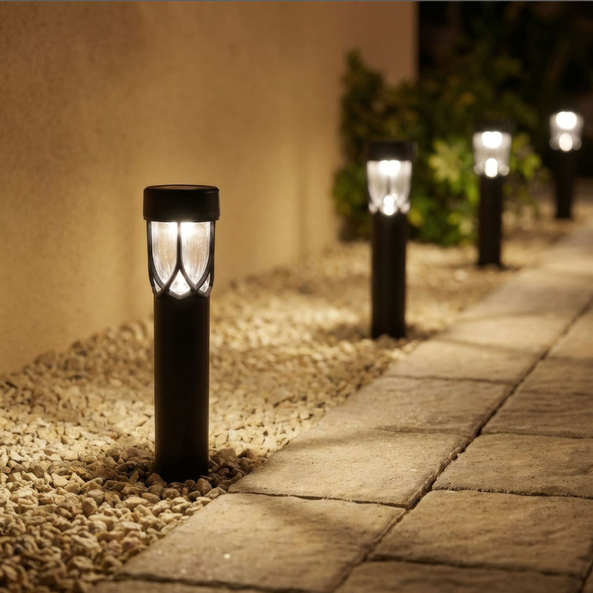 Soline Solar Gartenlampe - 4er-Pack