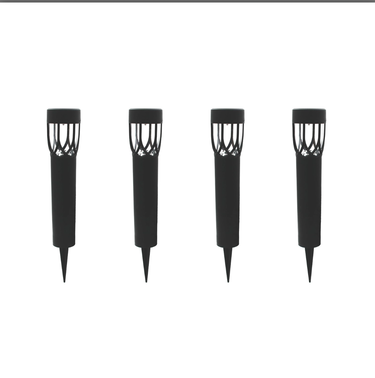 Soline Solar Gartenlampe - 4er-Pack