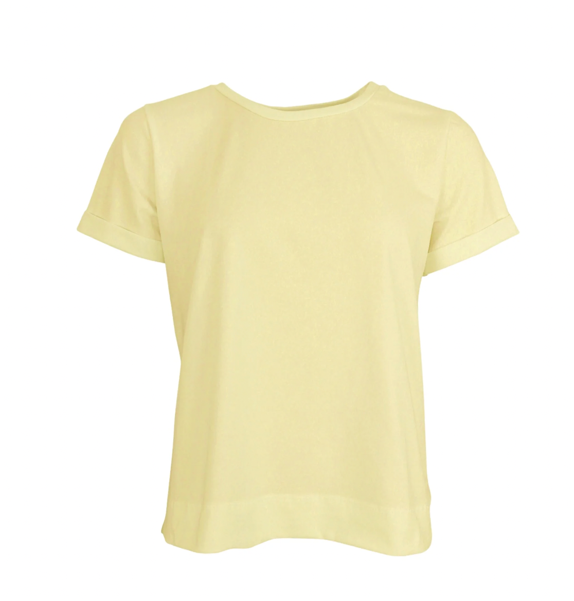 T-Shirt May - Pastellgelb
