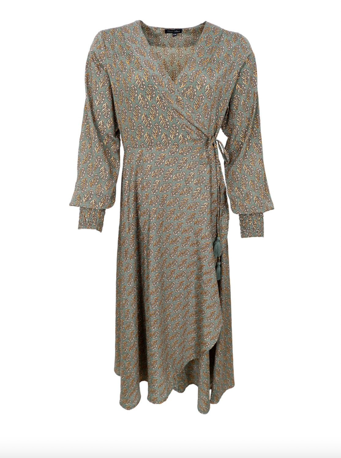 Kleid Luna Wickel - Olive Mist