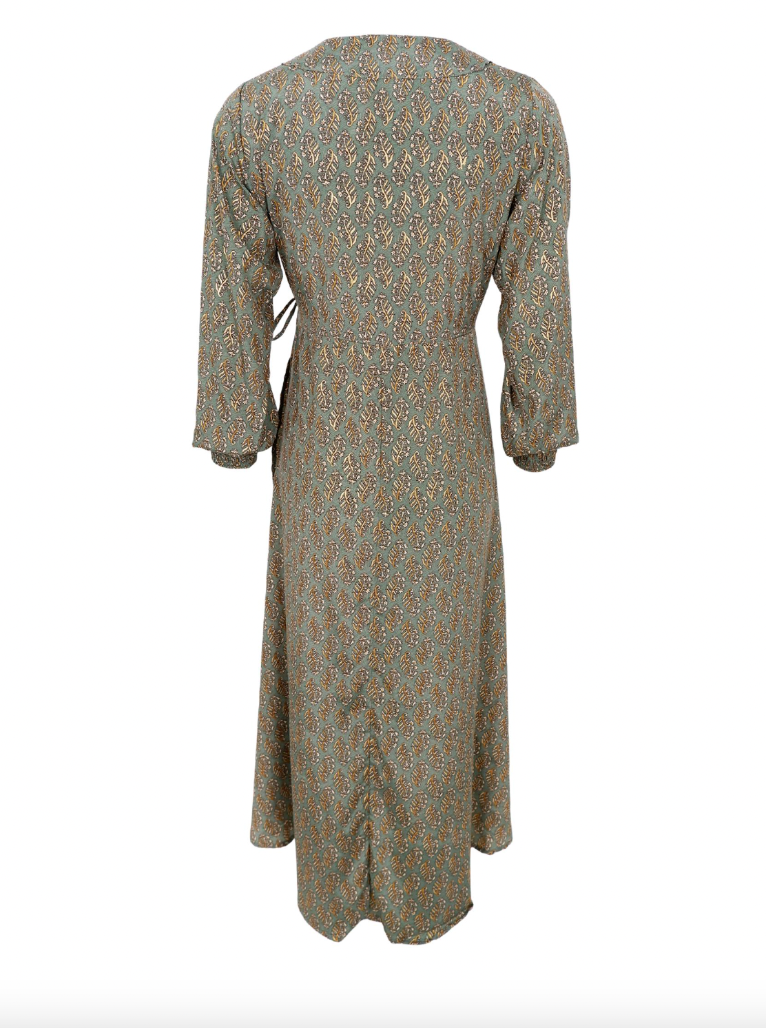 Kleid Luna Wickel - Olive Mist