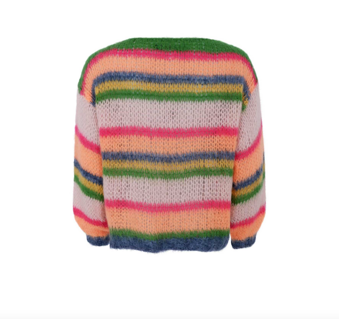 Strick multi striped jumper - Orange Multi