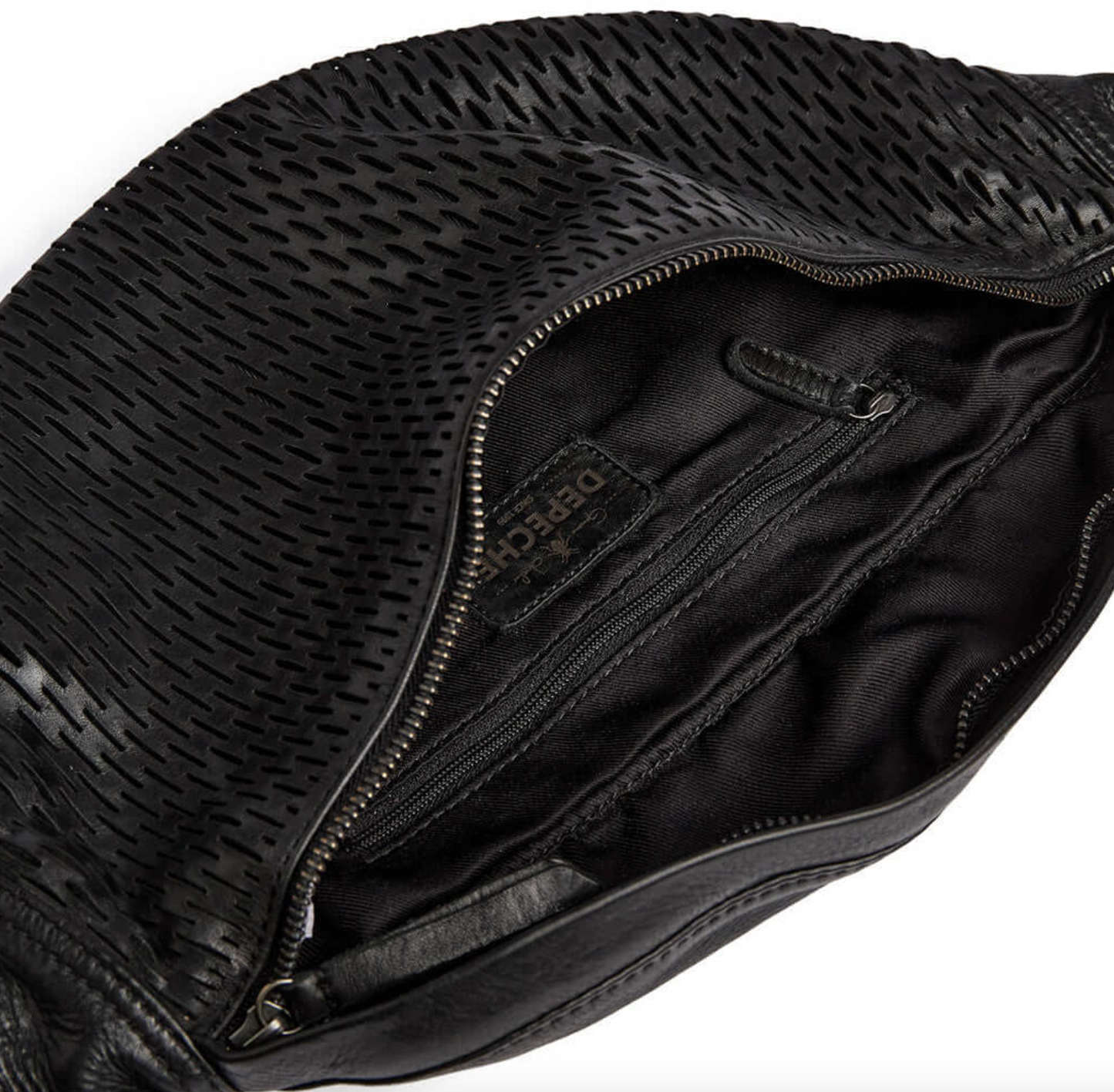Gürteltasche mit perforiertem Muster