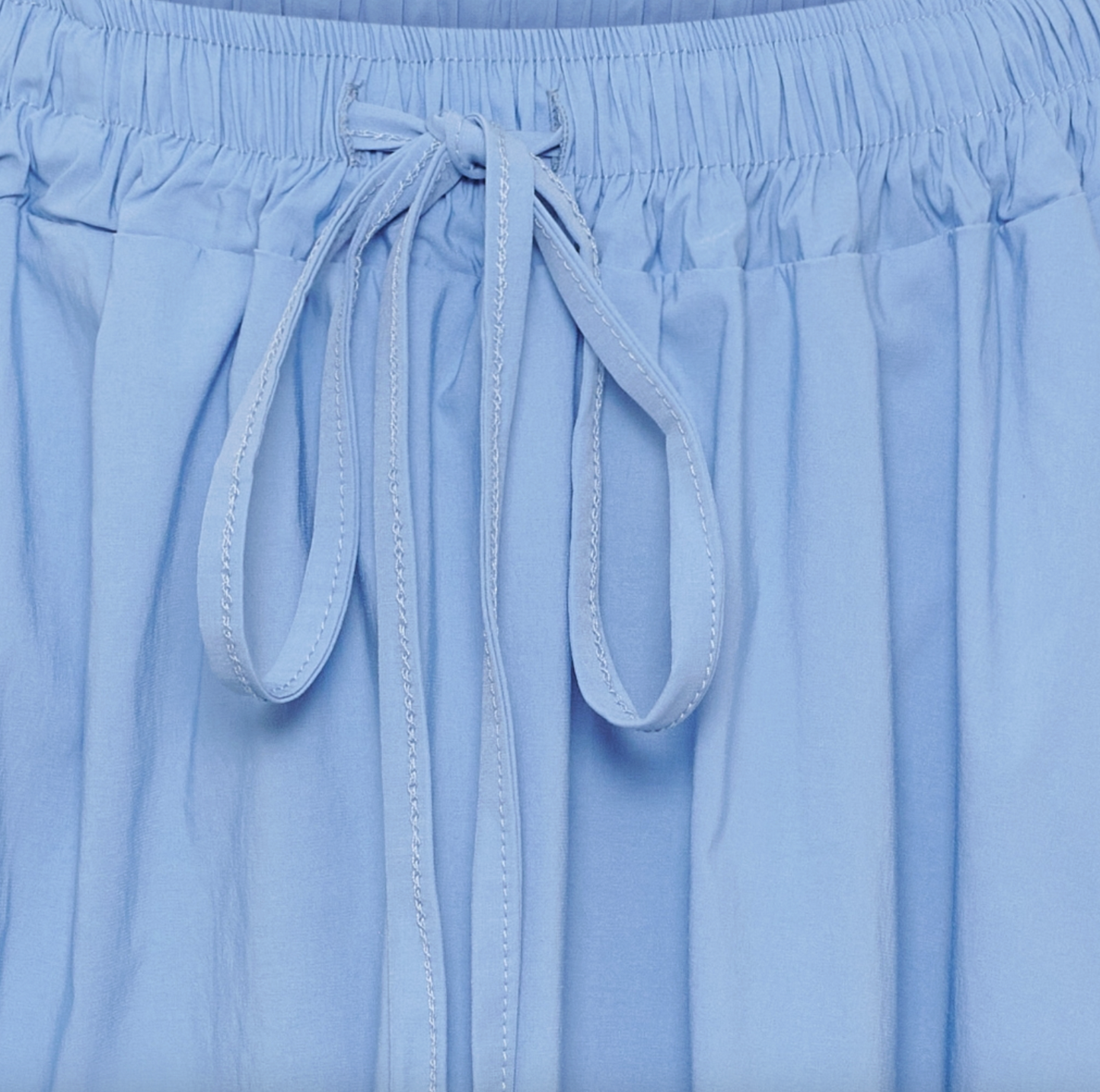 Rock mit Taschen - Hellblau