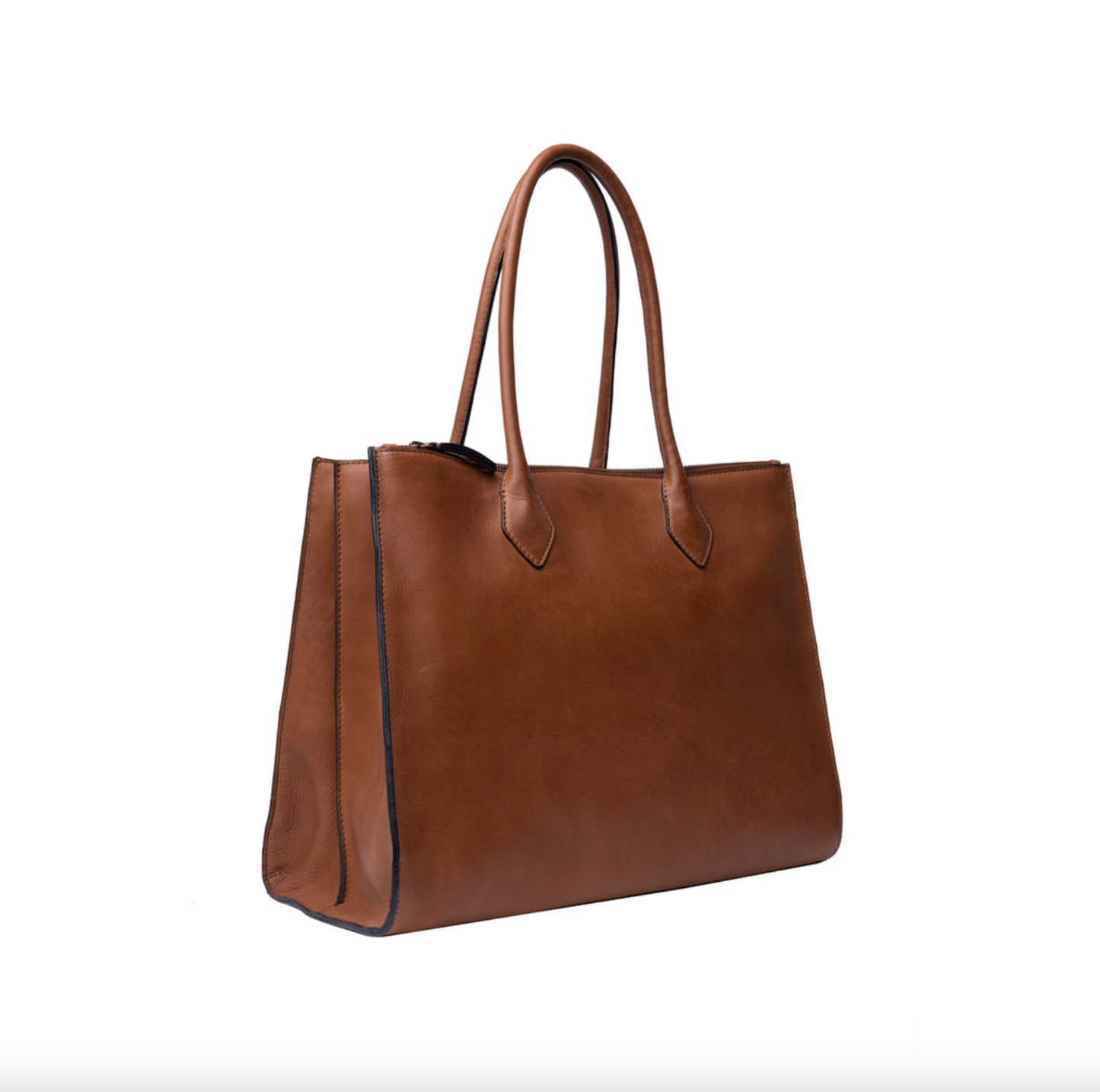 Schultertasche Ora Big - Cognac