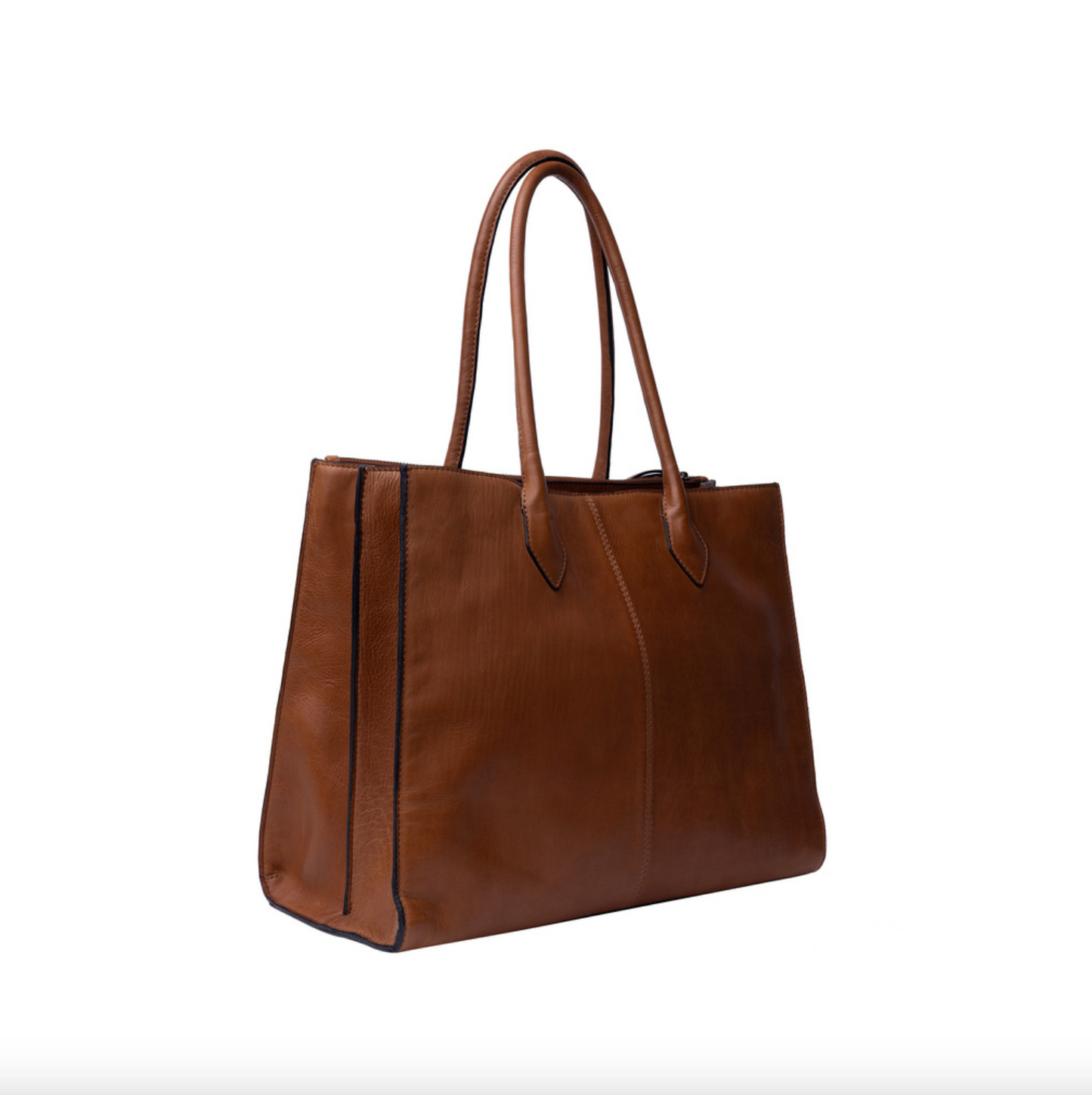 Schultertasche Ora Big - Cognac