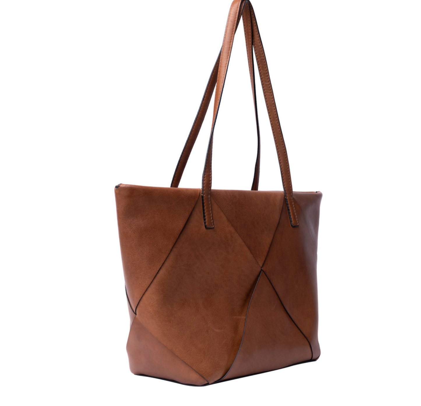 Schultertasche Olia Cognac
