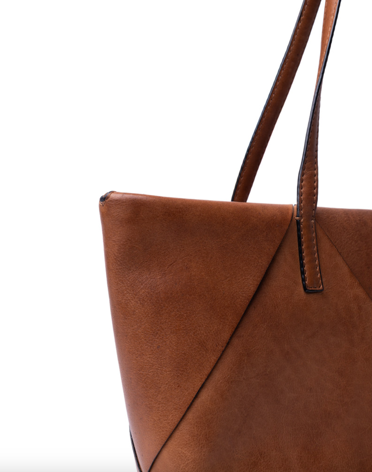 Schultertasche Olia Cognac