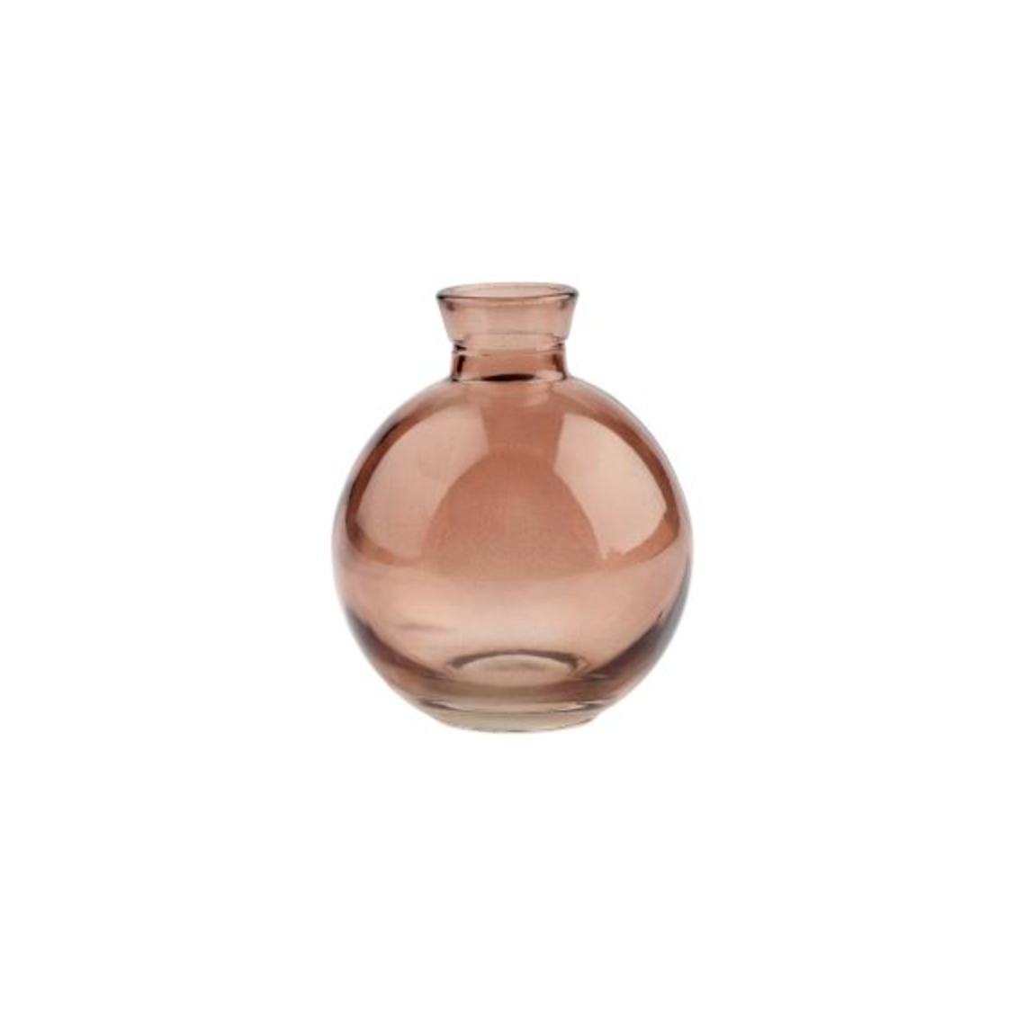 Vase Asti low - Braun