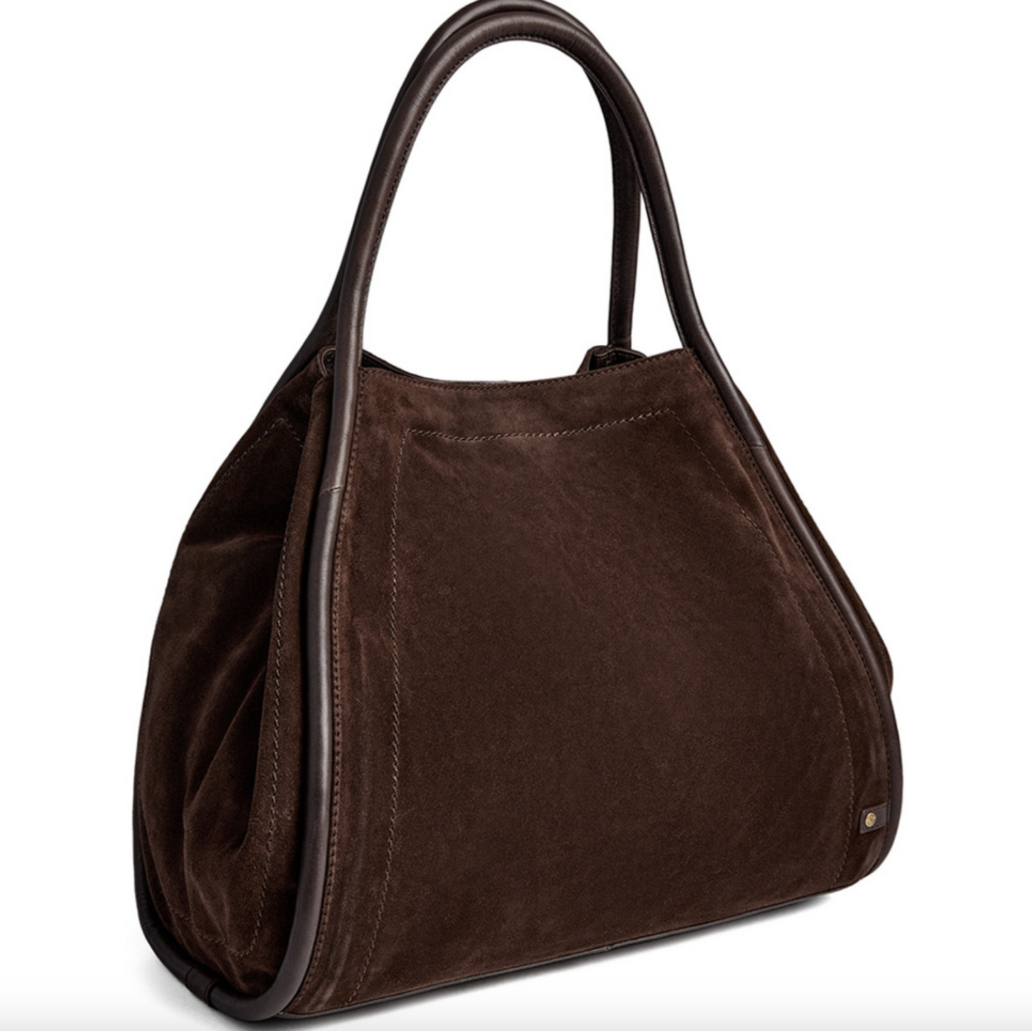 Shopper Wildleder - Choko