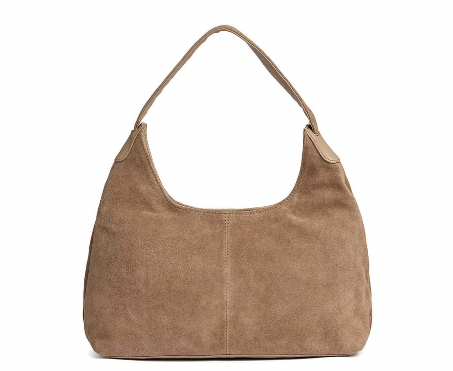 Schultertasche Bilbao Veloursleder