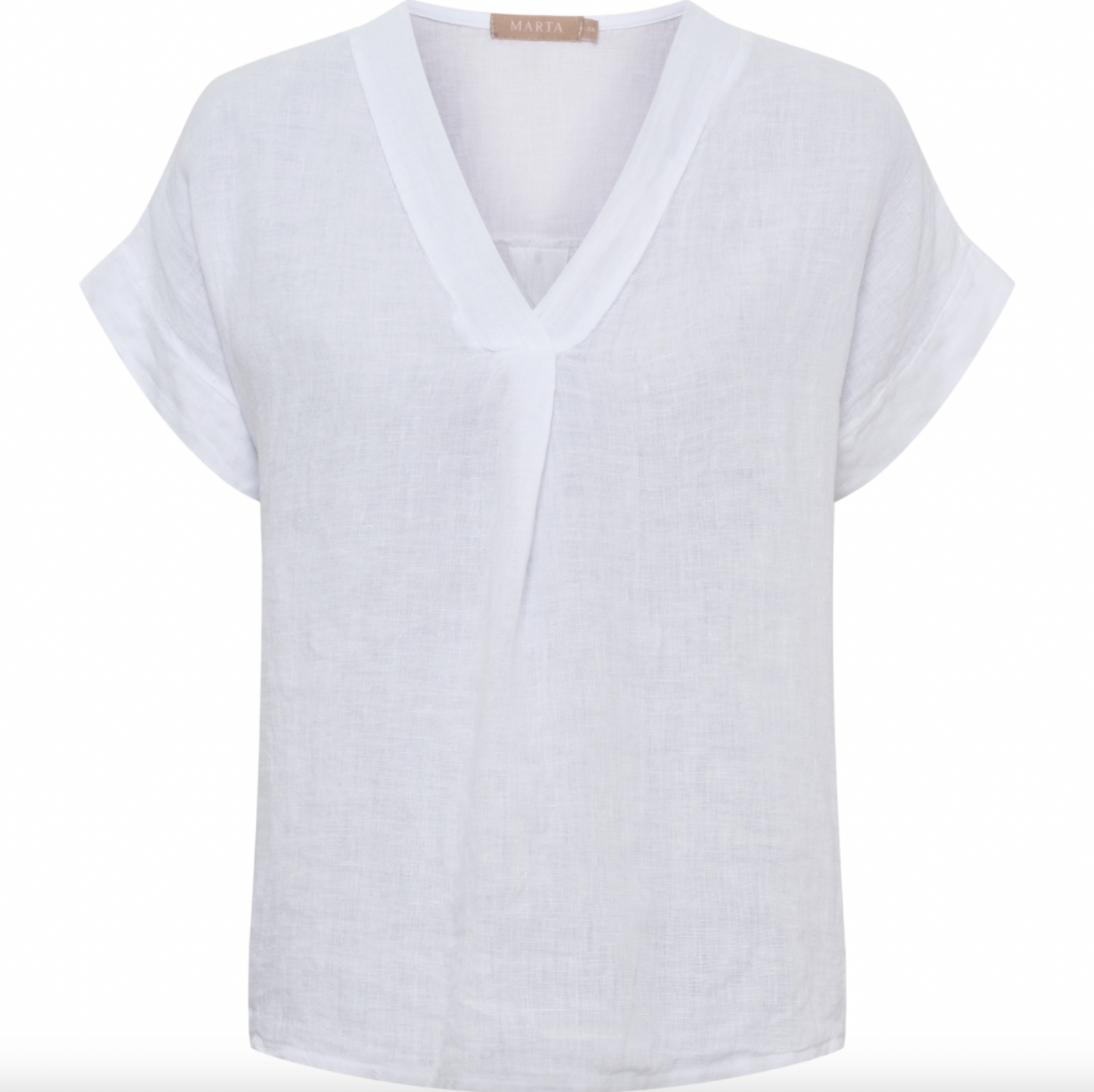 T-Shirt - White linen