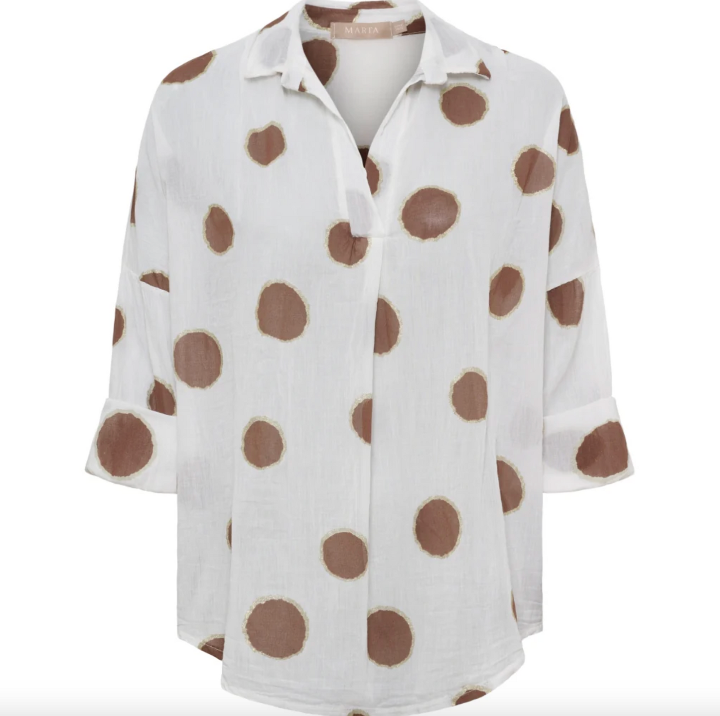 Bluse Rive brown